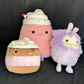 Lot #105: Sweet Squishmallows Trio item