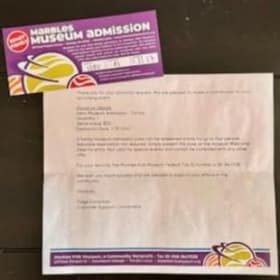 Marbles Museum Family Pass item