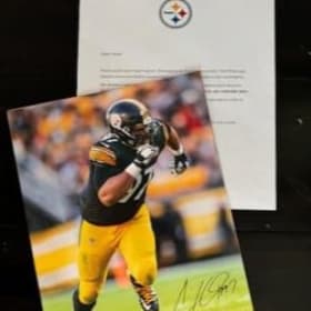 Framed Pittsburgh Steelers Cam Heyward Picture item