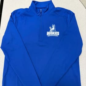 Adult Quarter Zip Shirts - Blue item