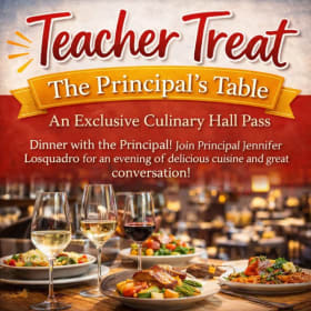 The Principal’s Table: An Exclusive Culinary Hall Pass item