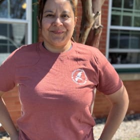 Adult T-shirt-Heather Clay- Medium item