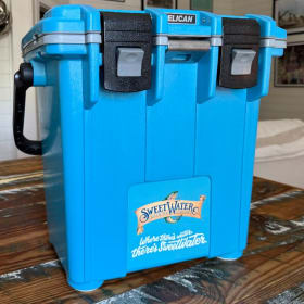 Pelican 20qt Elite Cooler - beer branded item