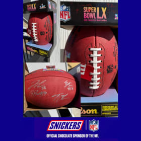 Exclusive NFL Autographed Super Bowl LX Football item