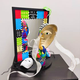 Reflections of a Mask by Michelle Joy Wecksler item