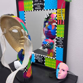 Reflections of a Mask by Michelle Joy Wecksler item