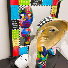 Reflections of a Mask by Michelle Joy Wecksler item