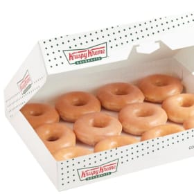 Voucher for 1 dozen glazed donuts item