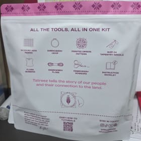 Palestinian Tatreez Kit - Mazharia item