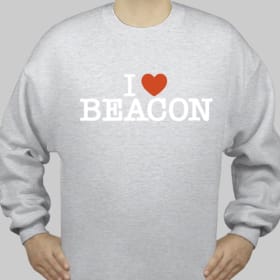 I {heart} Beacon Crewneck - Light grey item
