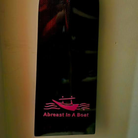 AIAB Paddle Sticker - 5"w x 2.5" h item