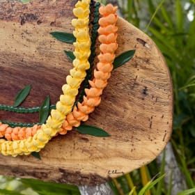 "Double Pua Kenikeni on Monkeypod" by Courtney Ching item