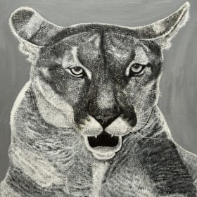 Mountain Lion - Original Painting item