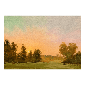 'Sunrise Pasture' (Framed) by Ken Faulks item