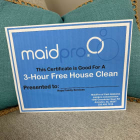3 Hour MaidPro Cleaning Service item