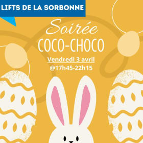 LIFTS SORB: Soirée coco-choco - 3 avril @17h45-22h15 item