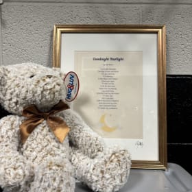 13) Original poem for baby girl and stuffed bear! item