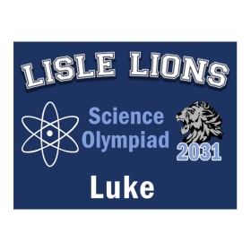 Photo of Science Olympiad Yard Sign
