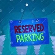 Front Row Reserved Parking Spot for 2026-27 School year item