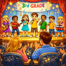 3rd Grade Music Performance (next fall) - 2 Front Row Seats item