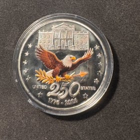 USA 250 Year Anniversary Silver Challenge Coin item