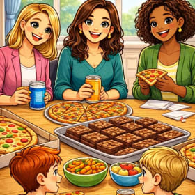 Pizza & Brownies with the Principal & Assistant Principals item