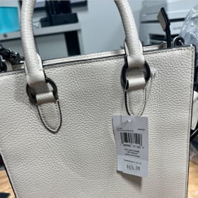 Coach Dylan VARS Handbag – Chalk White & Black (Brand New) item