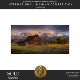 'At The Foot Of The Mountains' (Framed) by Matt Shannon item