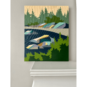 'Winter Greens' (Unframed) by Michelle Barkway item