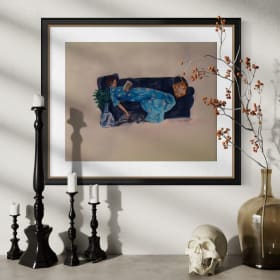 "Resting in Mu‘umu‘u — Feeling Blessed" Giclée Print item