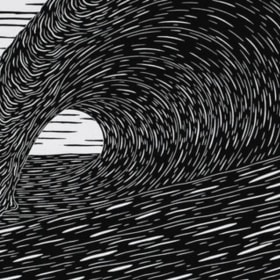 "Slab" #2/20 Framed Original Woodblock Print by Steven Kean item