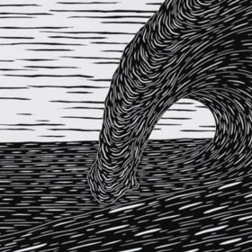 "Slab" #2/20 Framed Original Woodblock Print by Steven Kean item