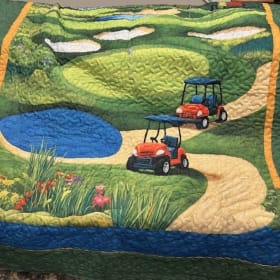 #11-Gift Basket - Golf Warming Supplies item