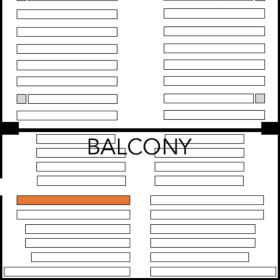 Balcony Left, Long Row item