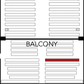 Balcony Right, Long Row item