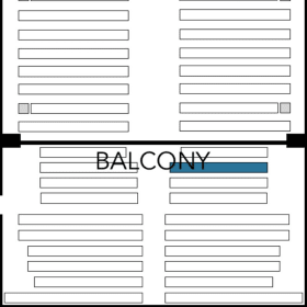 Balcony Right, Second Row item
