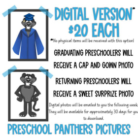 Digital Copy of Single Photo item