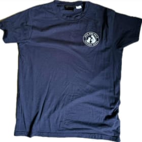 Soft-touch cotton t-shirt | navy item
