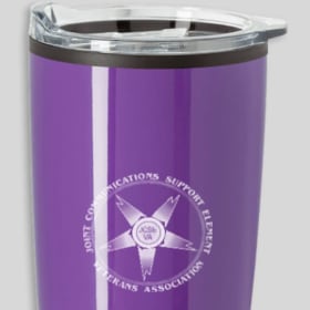 Insulated Purple Tumbler with JCSE-VA Logo item