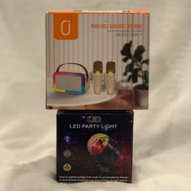 Karaoke Player & LED Party Light item