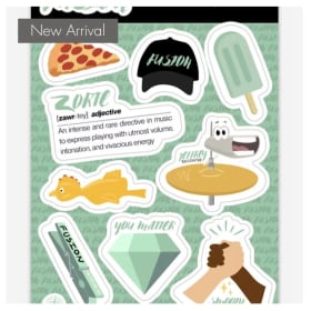 Fusion Sticker Sheet item