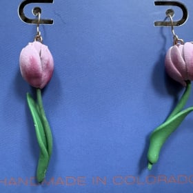 Pink tulips item