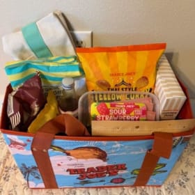 Ham, Turkey & Trader Joes Gift Basket Est Value $236 item