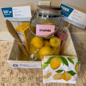 Lemonade Gift Basket Est Value $120 item