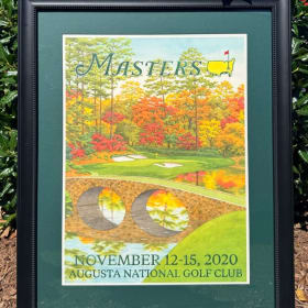 2020 Masters Framed Print item