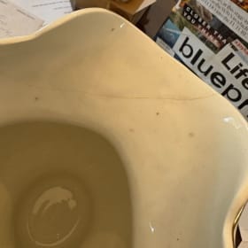 Antique pitcher and wash basin "Clayton - $350 value item