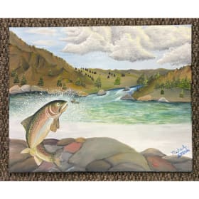 Trout - Original Painting item