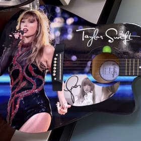 Taylor Swift Autographed Guitar item