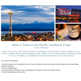 Raise Your Glass and Toast in Seattle, WA item