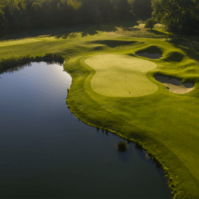 A round of four ball golf at the Royal Norwich Golf Club item